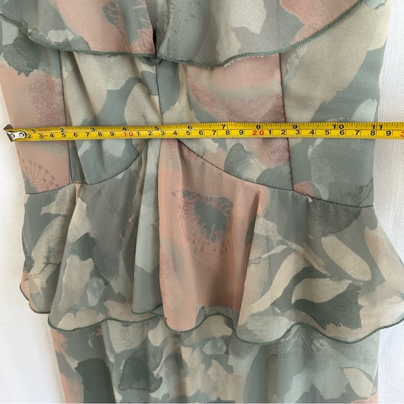 Show me Your MuMu Dress Mu Reese Ruffles Sage I do Green New - Picture 6 of 17